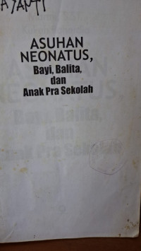 Image of Asuhan Neonatus, Bayi, Balita, dan Anak Pra Sekolah